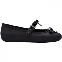 BallerinasMelissaSoftBallerinaBow-Black