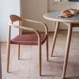 KaveHomeTuinEetkamerstoelNina-Terracotta