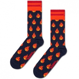 HappySocksFlamesSockActie