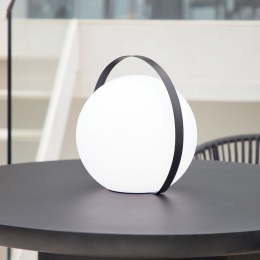 KaveHomeOutdoorTafellampDineshLED-Zwart