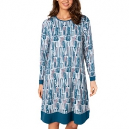 LadyAvenueBambooLongsleeveNightdressActie