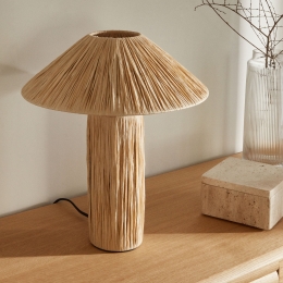 KaveHomeTafellampSamseRaffia-Naturel