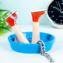 HappyLegssieradenschaaltje-Blauwgympen