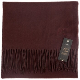 SjaalAlbertoCabaleDolceCaldochocoladekleurigecashmeresjaal