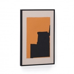 KaveHomeSchilderijZernu65x42cm-Oranje