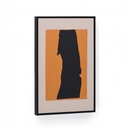 KaveHomeSchilderijZernu65x42cm-Oranje