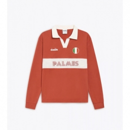 PoloShirtLangeMouwDiadora502182428POLOLSLEGACY-MARRONETERRACOTTA