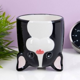 Onderstebovendierenmok-Zwartehond