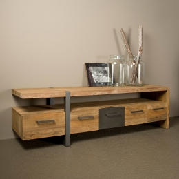 TowerLivingTv-meubelLucca190cm-Hout