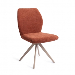 JesperHomeDraaibareEetkamerstoelIkataTurnBeige-CosyCopper