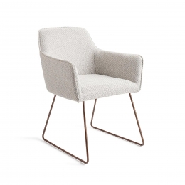 JesperHomeEetkamerstoelHofuSlideRoseGold-CheckersCharm