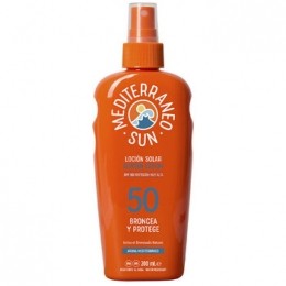 ZonverzorgingMediterraneoSunDonkereZonnebrandlotionSPF50-Kokosnoot200ml