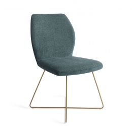 JesperHomeEetkamerstoelIkataCrossGold-MerryMermaid