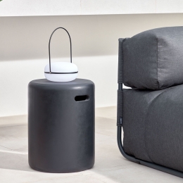 KaveHomeOutdoorBijzettafelTaimi35cm-Zwart-Rond