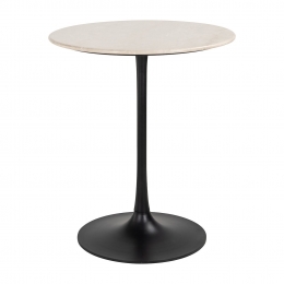 RichmondRondeBistrotafelTavoloMarmer70cm-Zwart
