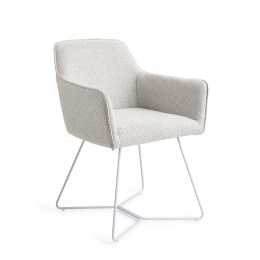 JesperHomeEetkamerstoelHofuBeehiveWhite-CheckersCharm