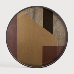 EthnicraftRondDienbladComposedAngles92cm-Brons