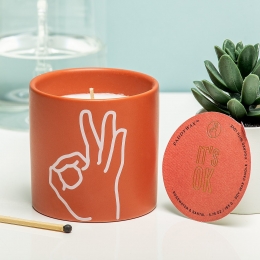 Impressionsgeurkaars-ItapossOKkoraal