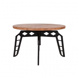 LABEL51salontafelPebble80x80x49cm-Hout-Rond