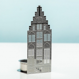 GrachtenpandWaxinelichthouder-Trapgevel