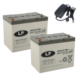 LandportLP2xLPCG12-70accus12volt70ahIMPULSIIacculader24v8A