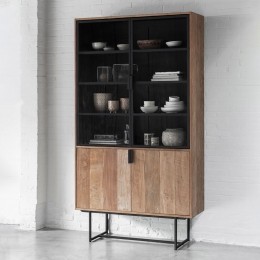 DTPHomeVitrinekastOdeonTeakhout220x120cm-Bruin