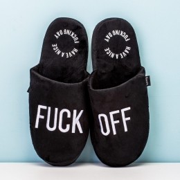 FuckOffSloffen-Zwart