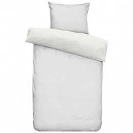 LeenBakker-DekbedovertrekFavoriteFuzzle-Off-white-140x220Cm-Polyester-Wit