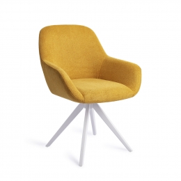 JesperHomeEetkamerstoelKushiTurnWhite-SweetCorn