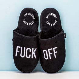FuckOffSloffen-Zwart