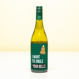 WijnfleskerstIwanttojingleyourbells-WitSauvignonBlanc