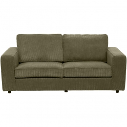 20korting-LeenBakker-BankStuttgart3-zits-Olijf-Stof-Groen-94x195x80Cm