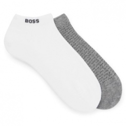 BOSS2stuksMinipatetrnCCAnkleSocksActie