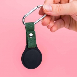 AirTaghoudermetkarabijnhaak