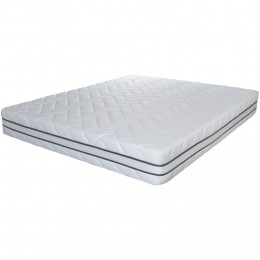 40korting-LeenBakker-MatrasSvenPocketvering-140x200x24Cm-Polyester-Wit