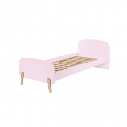 25korting-LeenBakker-VipackBedKiddy-MDF-Roze-2055x95x725Cm