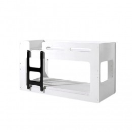 25korting-LeenBakker-VipackStapelbedLuca-Witzwart-210x904x1068Cm-MDF-ZwartWit