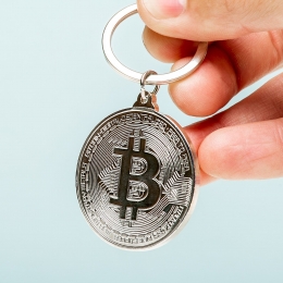 Bitcoinsleutelhanger