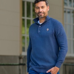 HerenTruiOldehove-DenimblauwMelange