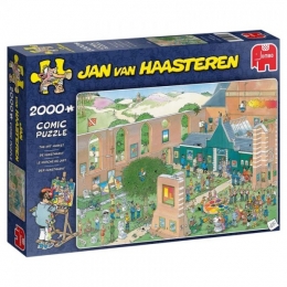 JUMBOPuzzelJanvanHaasterenDeKunstmarkt2000