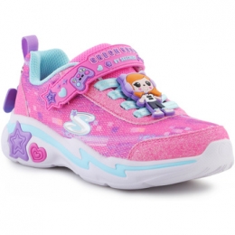 SandalenSkechersSNUGGLESNEAKSSkechSquad302214L-PKMTPinkMulti