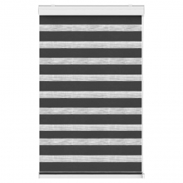 LeenBakker-FenstrDuo-rolgordijnAntraciet-180x240Cm-Polyester-Grijs