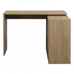 LeenBakker-HoekbureauLucca-Eikenkleur-75x112x99Cm-MDF-BruinBeige