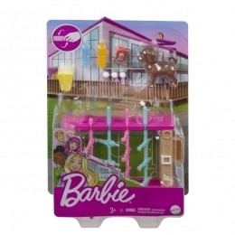 BarbieMiniPlaysetVoetbaltafelMetHondje