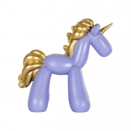 RichmondDecoratieUnicorn31cm-Paars