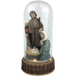 KerstdecoratiesSignesGrimaltGeboorteVanKristallenKlok