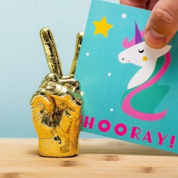 PeaceFotohouder-Goud