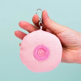 Knuffelsleutelhanger-Borst