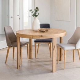 KaveHomeUitschuifbareRondeEettafelColleenEiken120-170x120cm-Naturel