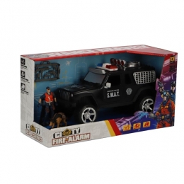 PolitieautoMetLichtEnGeluidPolitieagentPolitiehondenacc